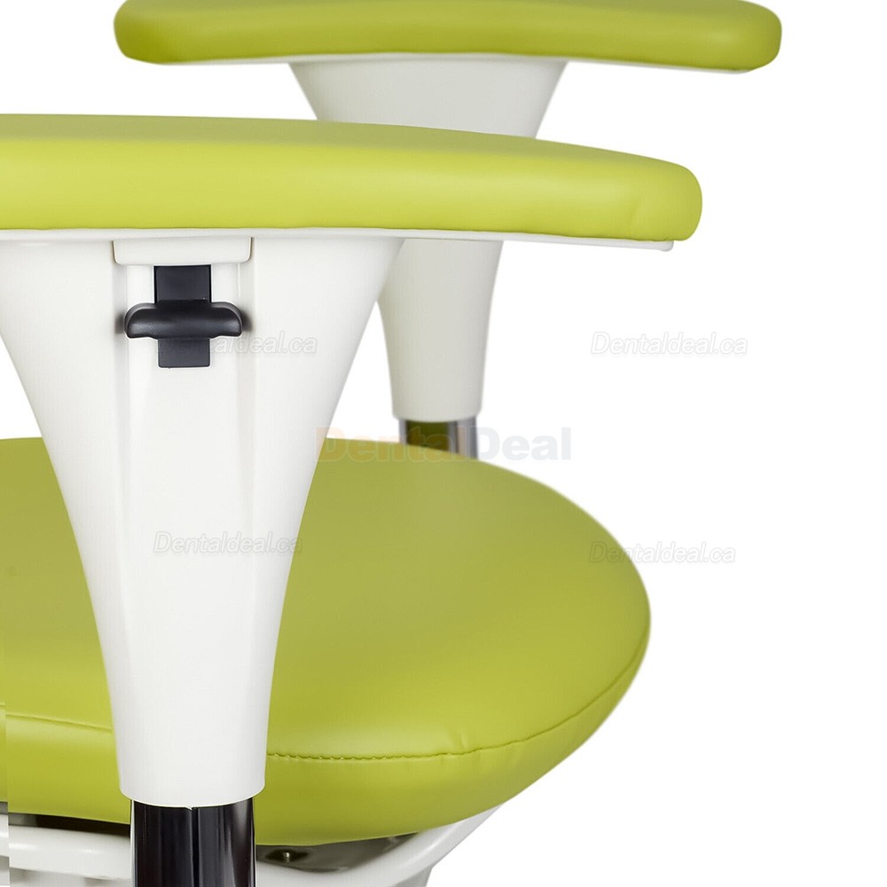 QY-MDS-E3 Dental Microscope Operator Stool Ergonomic Dentist Surgeon Stool PU Leather